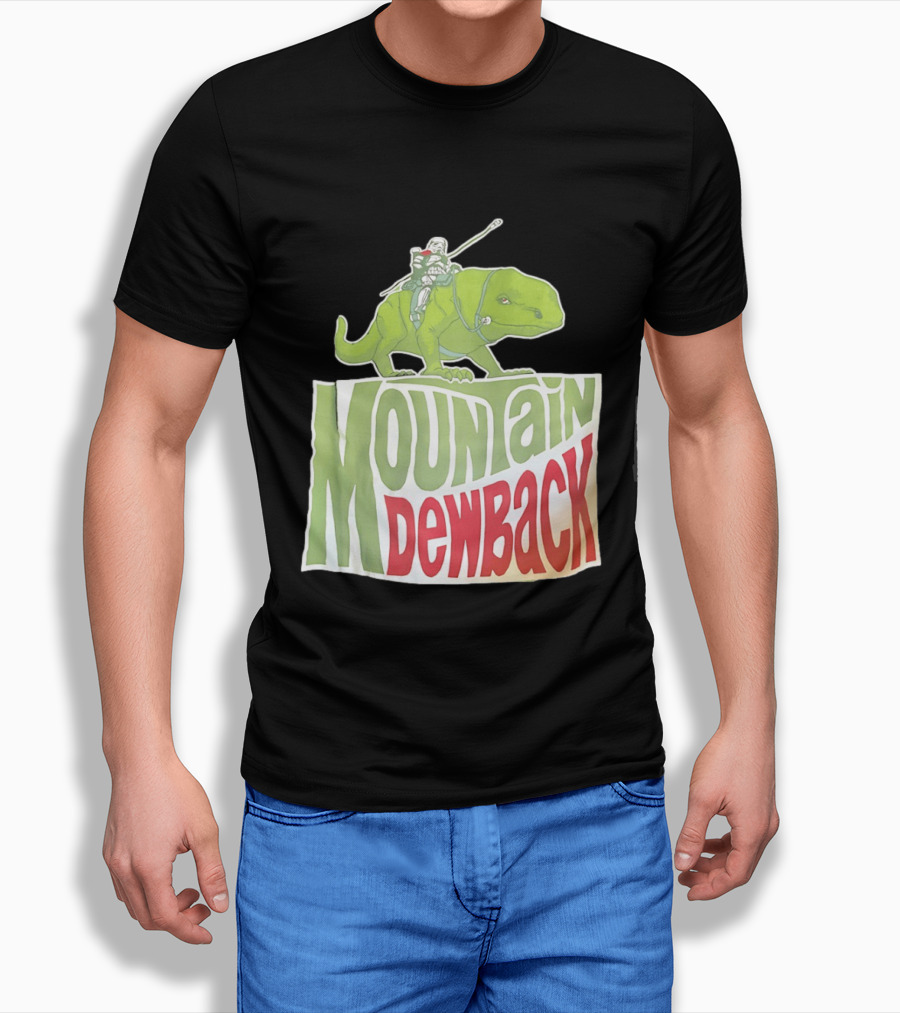 Mountain Dewback Star Wars Stormtrooper Riding Alien Creature T-Shirt