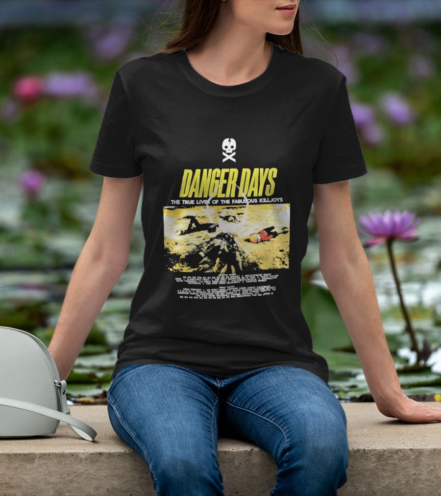 Danger Days The True Lives Of The Fabulous Killjoys Album Cover Art My Chemical Romance T-Shirt