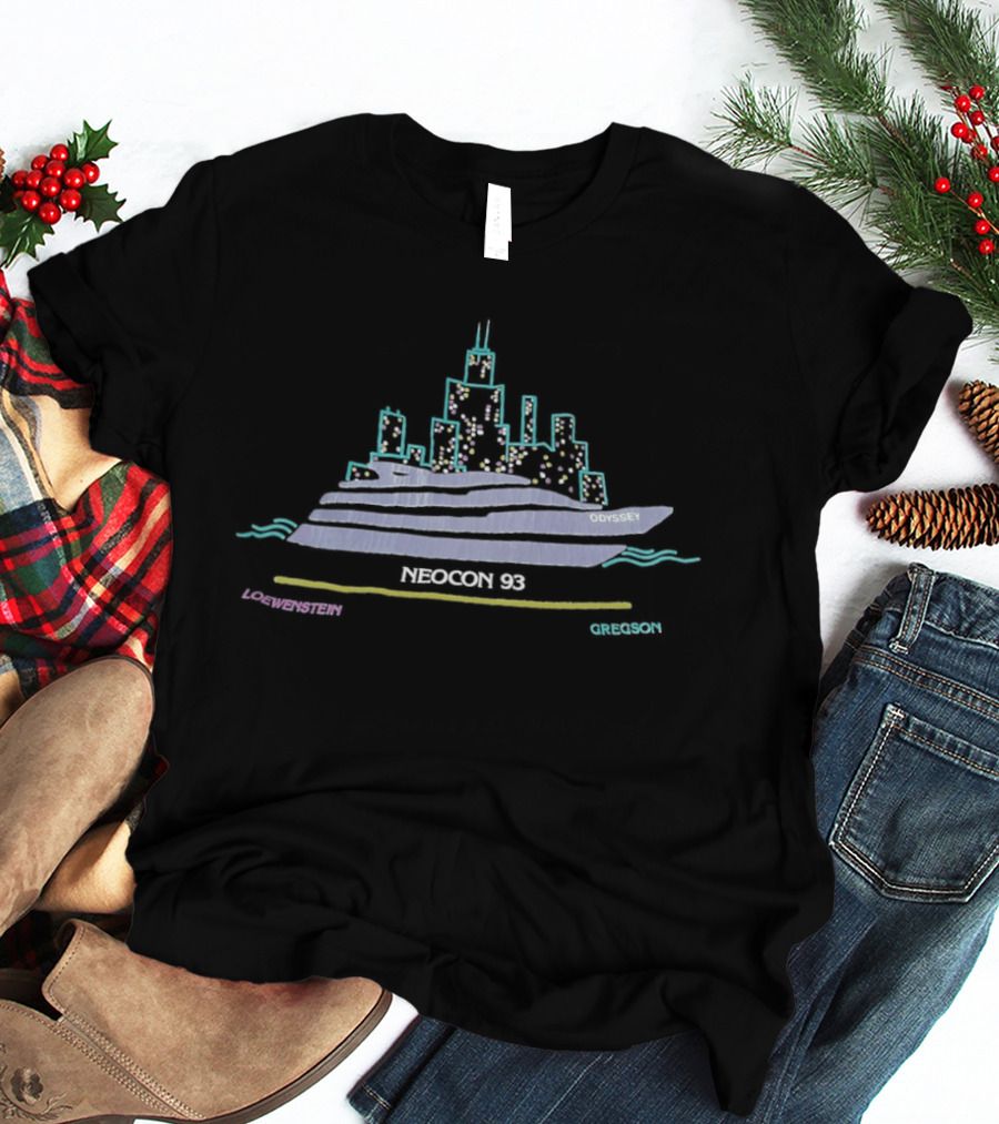 Neocon 93 Odyssey Gregson Loewenstein Chicago Skyline T-Shirt