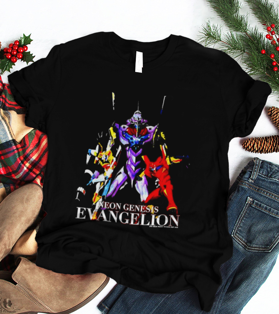 Neon Genesis Evangelion Eva Unit 01 Unit 00 Unit 02 T-Shirt