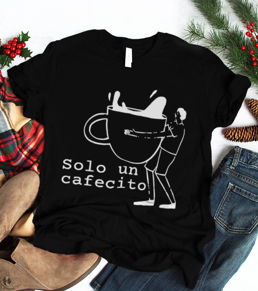 Solo Un Cafecito Tropical Death Coffee T-Shirt