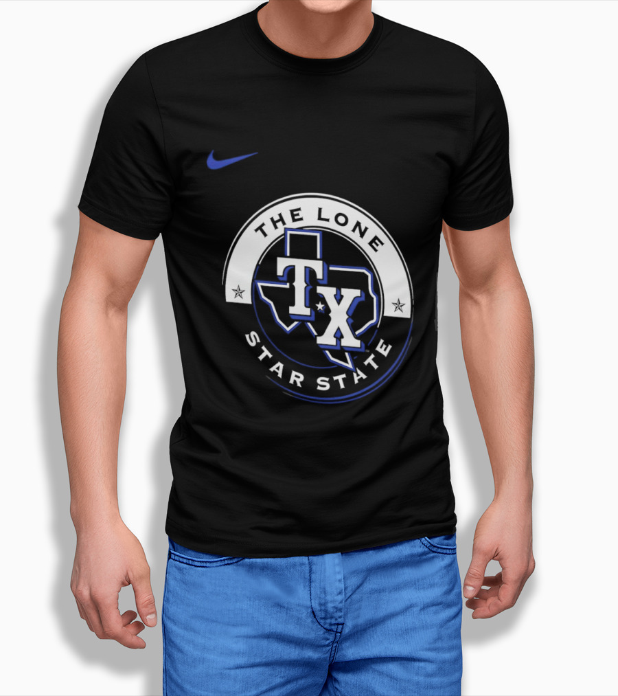 Nike Texas Rangers TX The Lone Star State T-Shirt