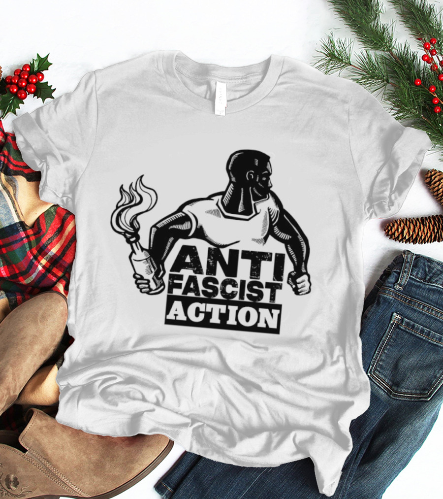 Anti Fascist Action Antifa Activism Protest Movement T-Shirt