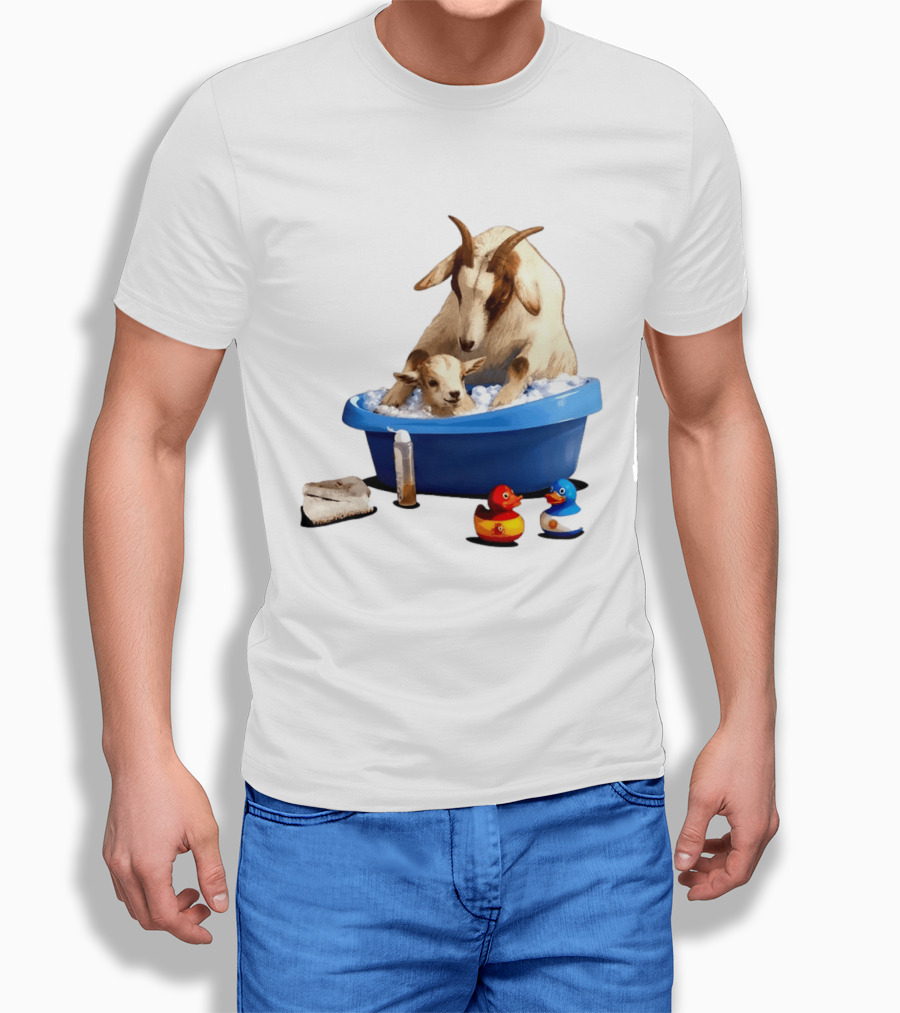 GOAT Bathtub Classico Messi Bathing Yamal T-Shirt