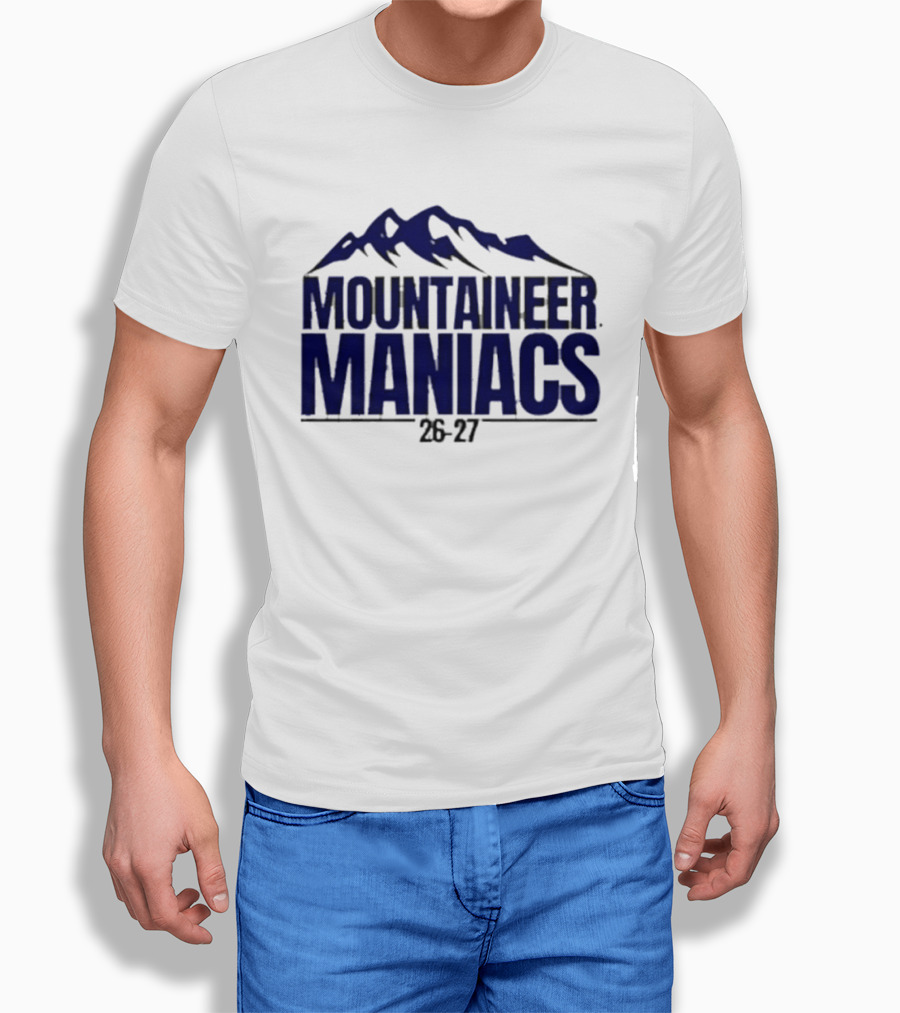 Mountaineer Maniacs 2026 2027 Mountain T-Shirt