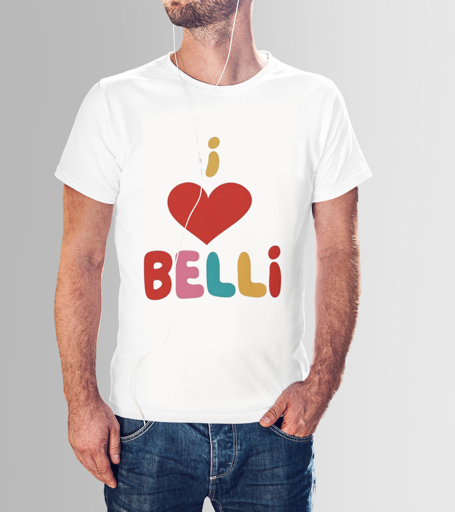 I Love Heart Belli T-Shirt