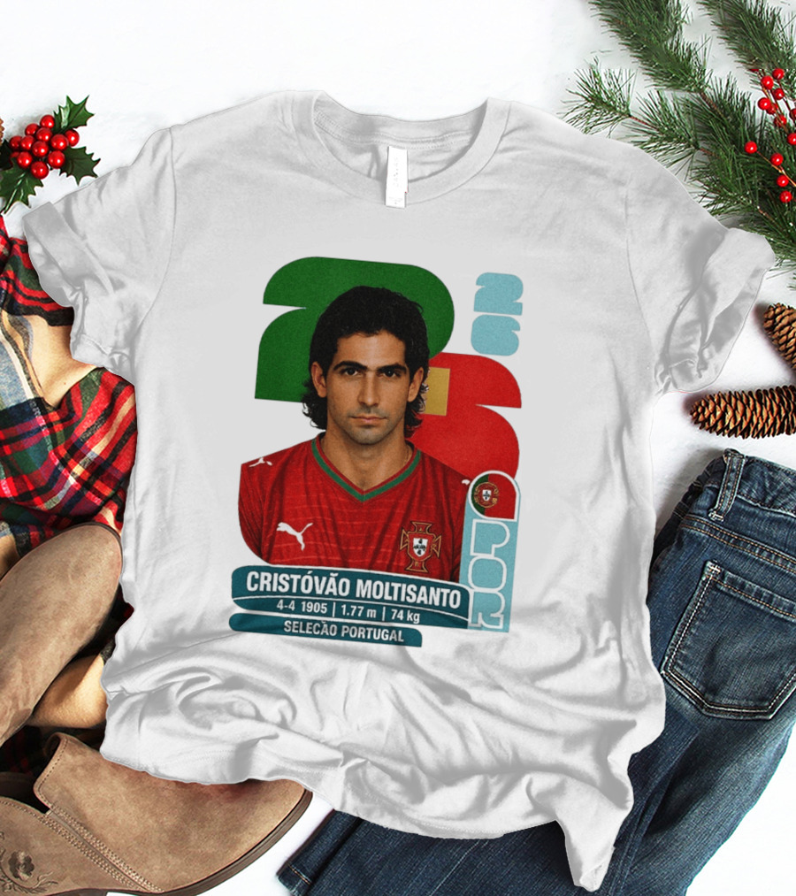 Cristóvão Moltisanto Seleção Portugal 2026 Soccer Card T-Shirt