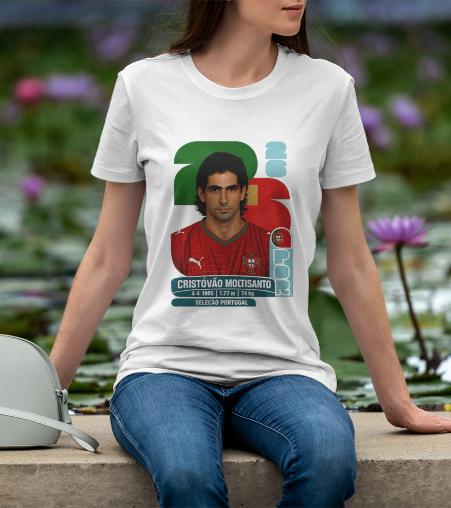 Cristóvão Moltisanto Seleção Portugal 2026 Soccer Card T-Shirt