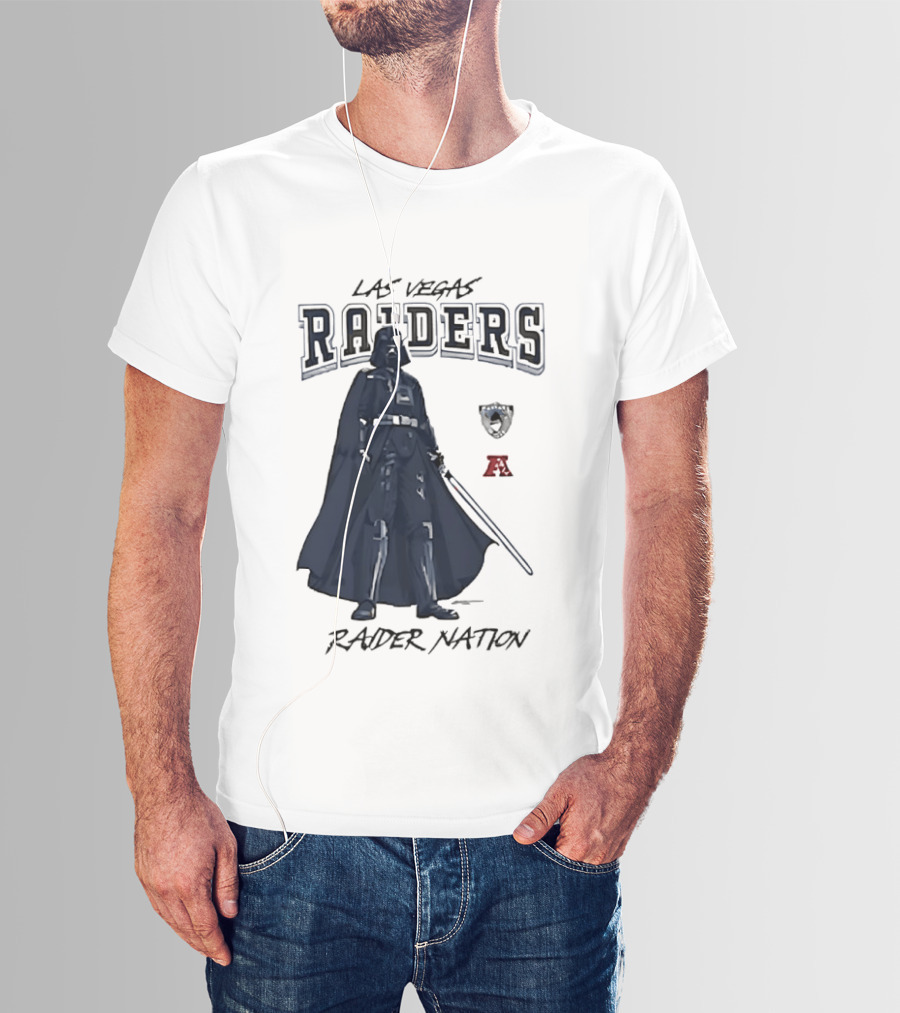 Las Vegas Raiders Raider Nation Darth Vader NFL T-Shirt