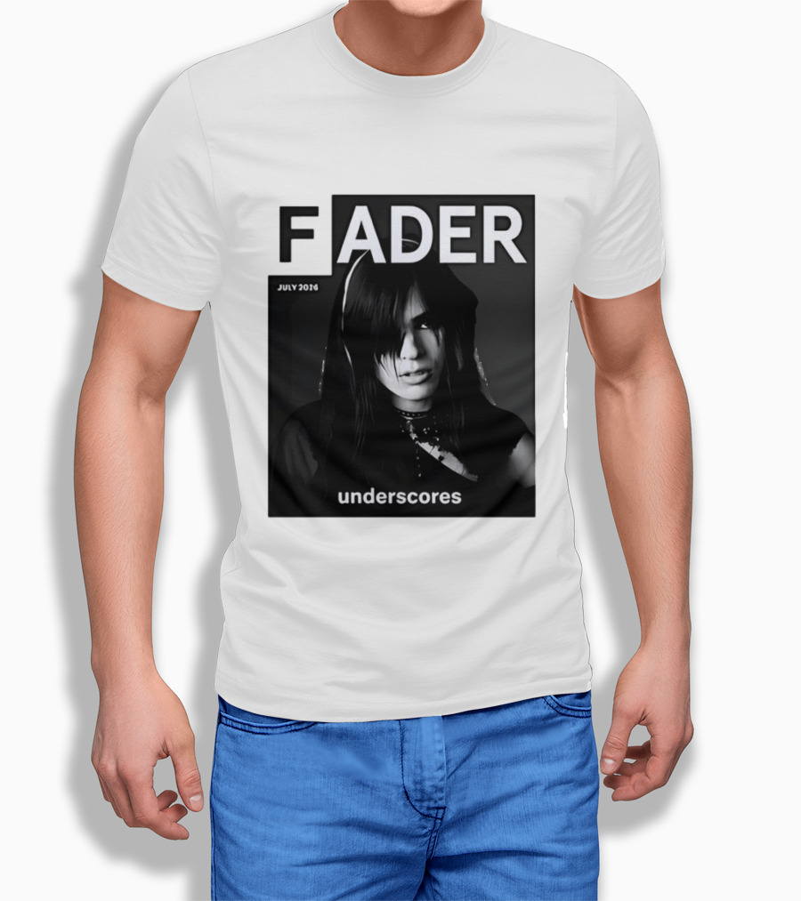 FADER Magazine July 2026 Cover Featuring Underscores T-Shirt
