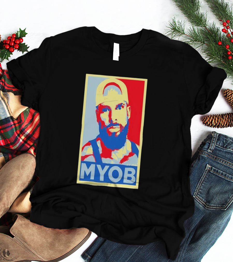 MYOB Bearded Man Hope Style Mind Your Own Business T-Shirt