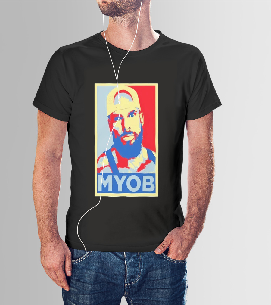 MYOB Bearded Man Hope Style Mind Your Own Business T-Shirt