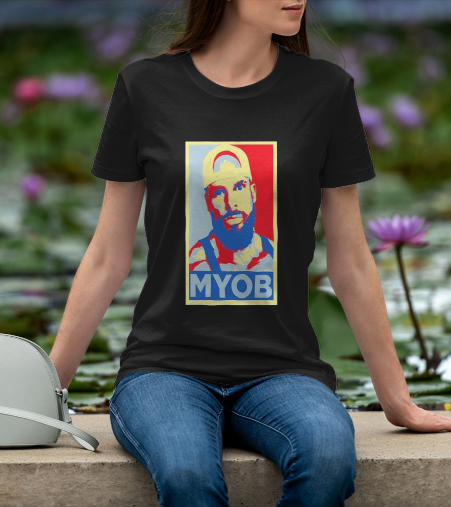 MYOB Bearded Man Hope Style Mind Your Own Business T-Shirt