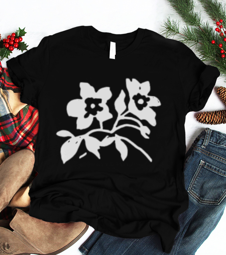 Flower It Was Time This Whole Time 2 Sided T-Shirt