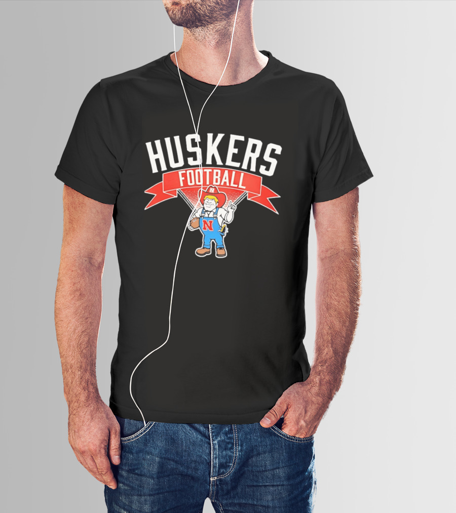 Huskers Football Nebraska Cornhuskers T-Shirt
