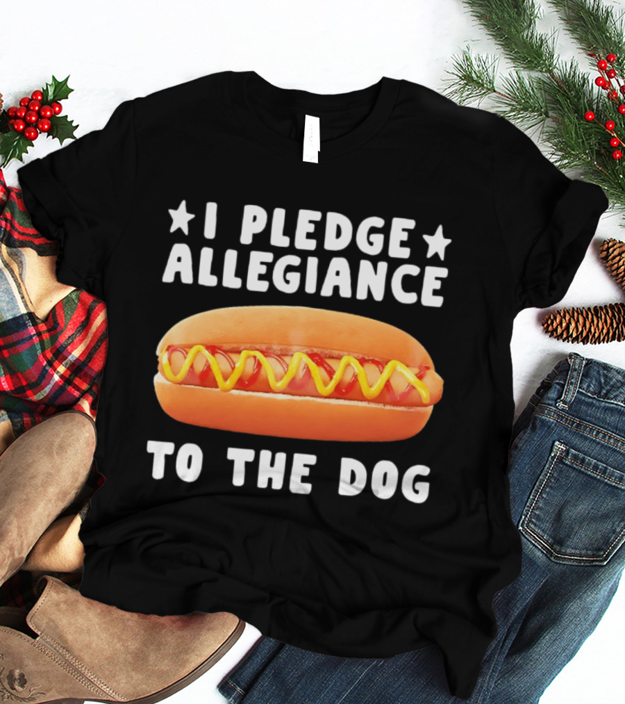 I Pledge Allegiance To The Hot Dog T-Shirt