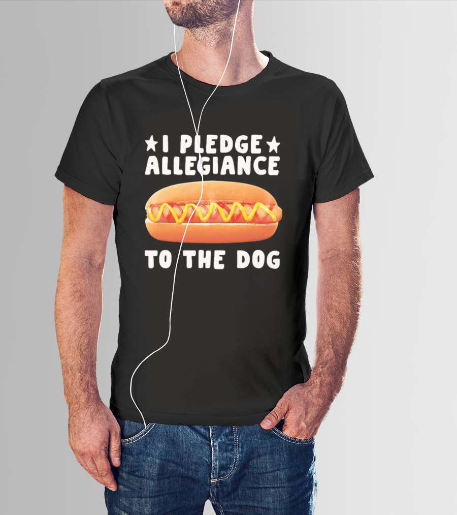I Pledge Allegiance To The Hot Dog T-Shirt