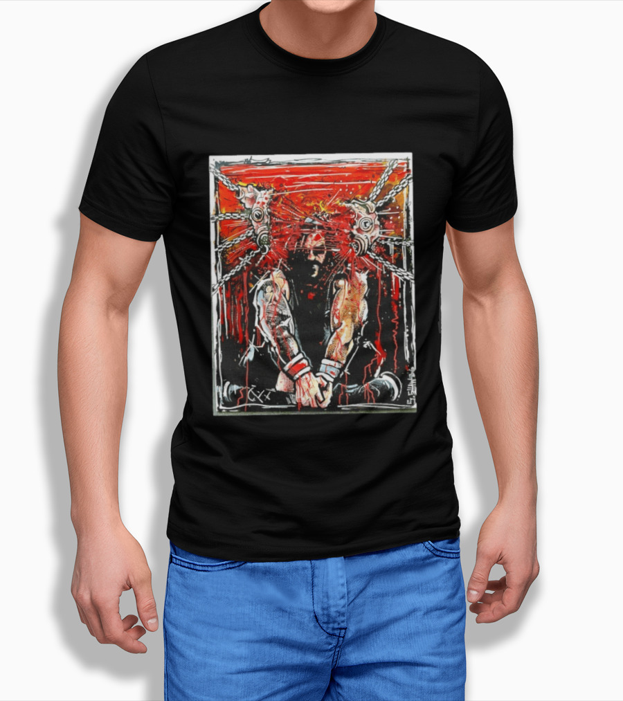 Joseph Sawyer Rebirth Sam Shaw Chains And Metal Transformation T-Shirt