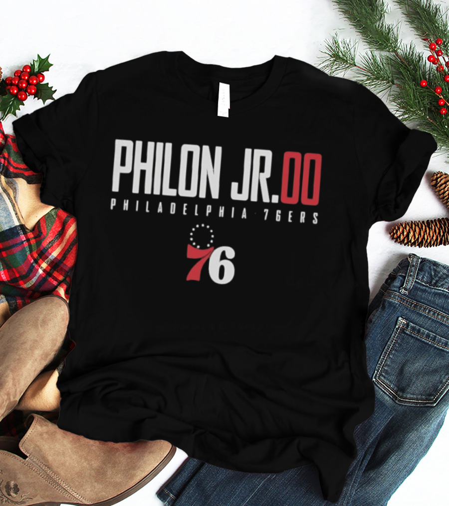 Labaron Philon Jr. 00 Philadelphia 76ers 76 T-Shirt