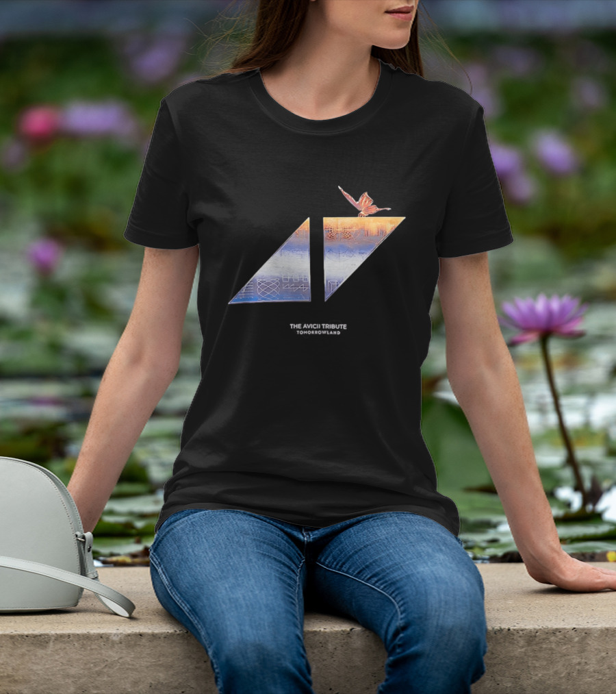 Tomorrowland X Avicii Tribute Butterfly T-Shirt