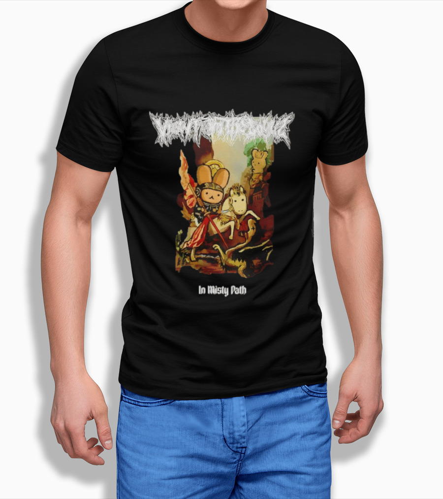 View From The Soul In Misty Path T-Shirt