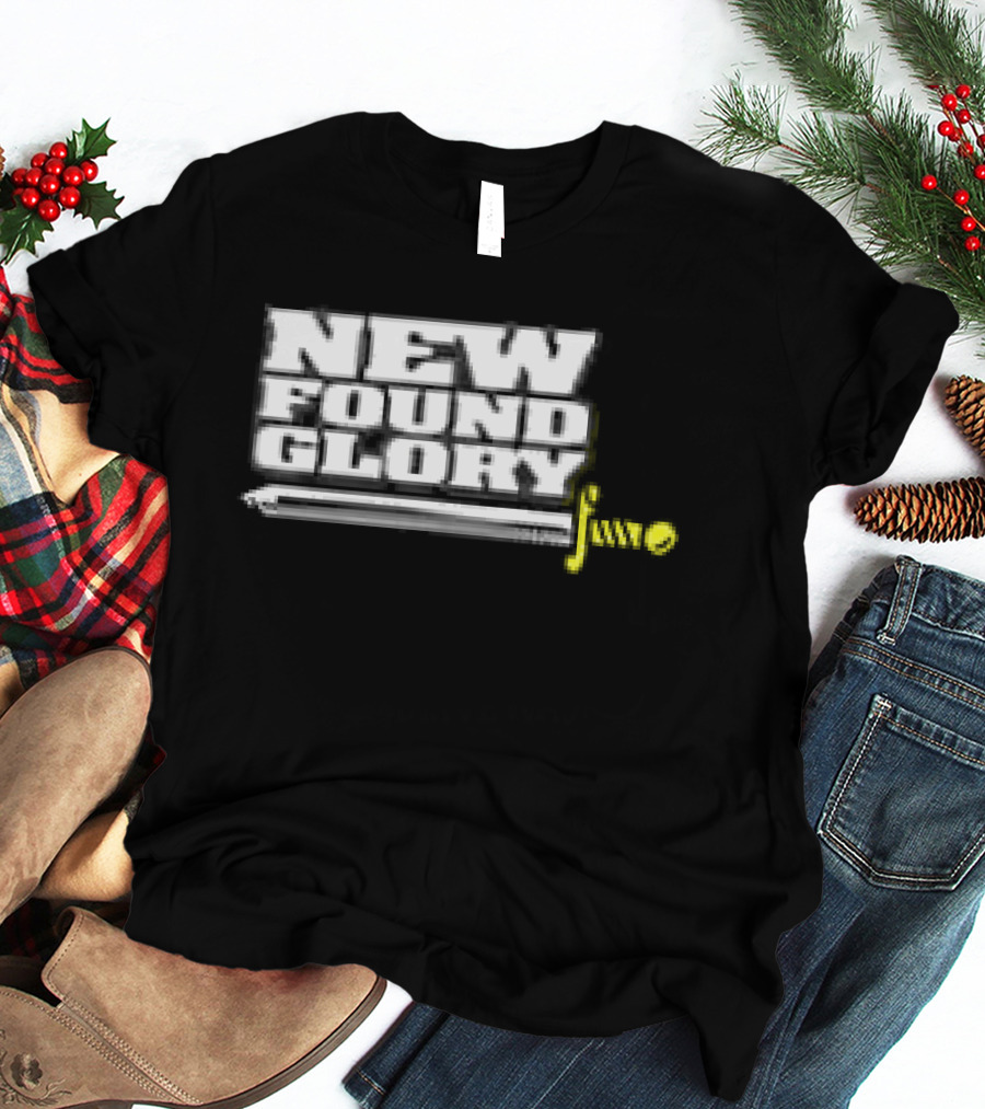 New Found Glory Kings Of Pop Punk Skeleton Card Two Sided T-Shirt