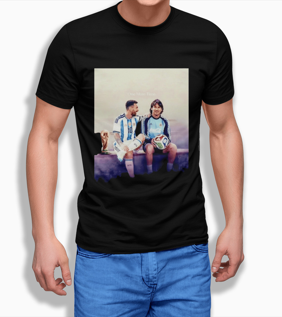 One More Time Lionel Messi World Cup Legacy T-Shirt