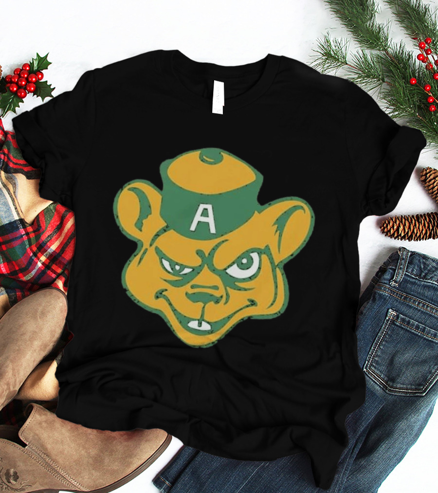 Angry Bear A Logo Vintage Cartoon T-Shirt