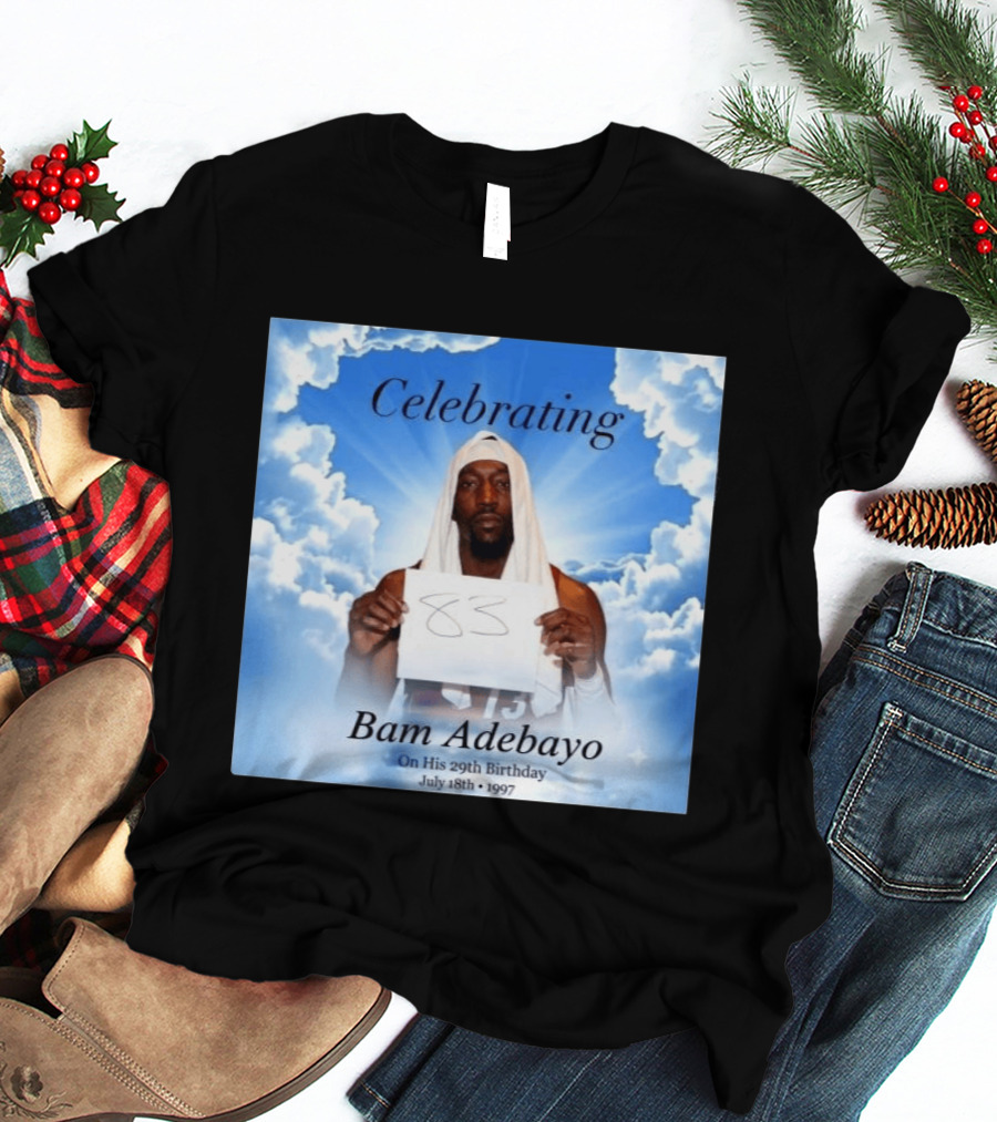 Celebrating Bam Adebayo 83 On His 29th Birthday July 18th 1997 T-Shirt