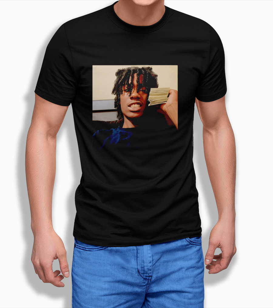 Lil Double 0 Rapper Hip Hop Money Stack Pose T-Shirt