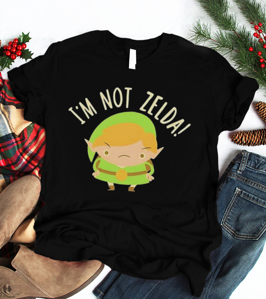 I'm Not Zelda Funny Link T-Shirt