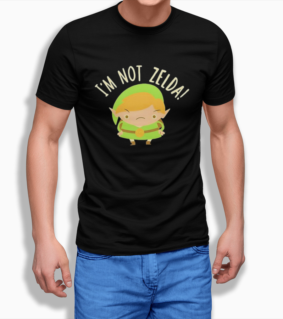 I'm Not Zelda Funny Link T-Shirt