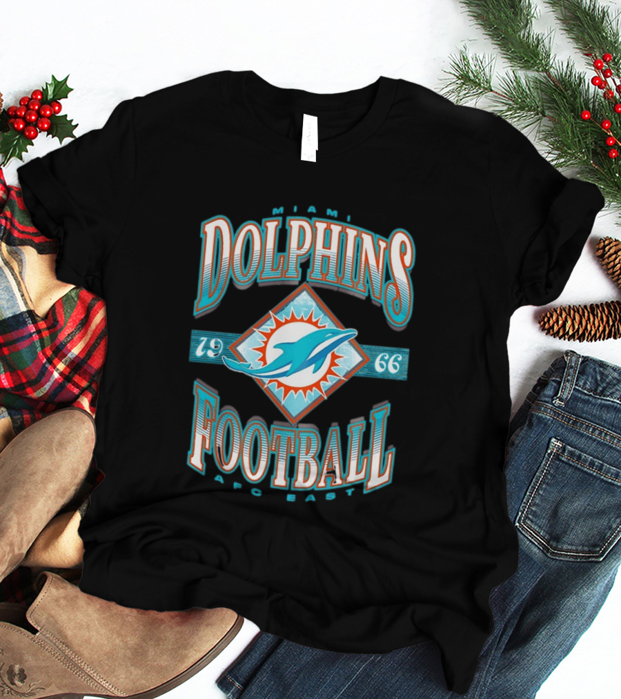 Miami Dolphins 1966 Football Team AFC East T-Shirt