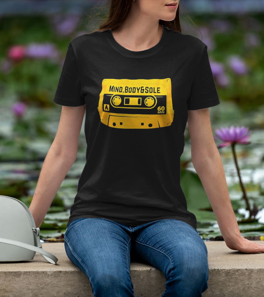 Mind Body & Sole Cassette Tape 60 Min Music T-Shirt