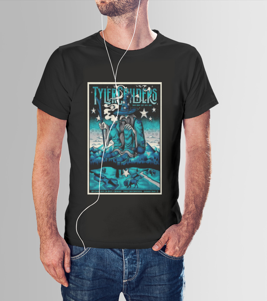 Tyler Childers Snipe Hunt July 18th 2026 Fiddler's Green Amphitheatre Greenwood Village CO T-Shirt