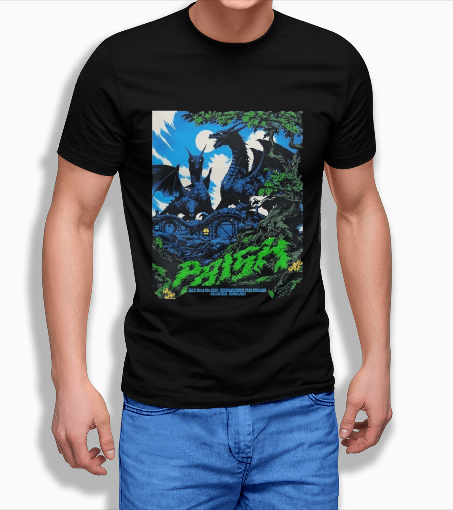 Phish Merriweather Post Pavilion July 18 19 2026 Dragons Columbia Maryland Event T-Shirt