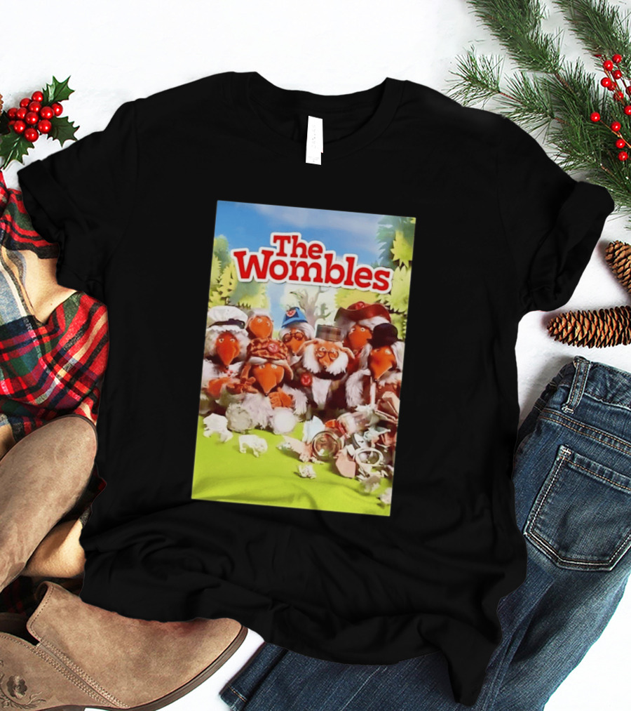 The Wombles Cartoon Characters Cleanup Adventure T-Shirt
