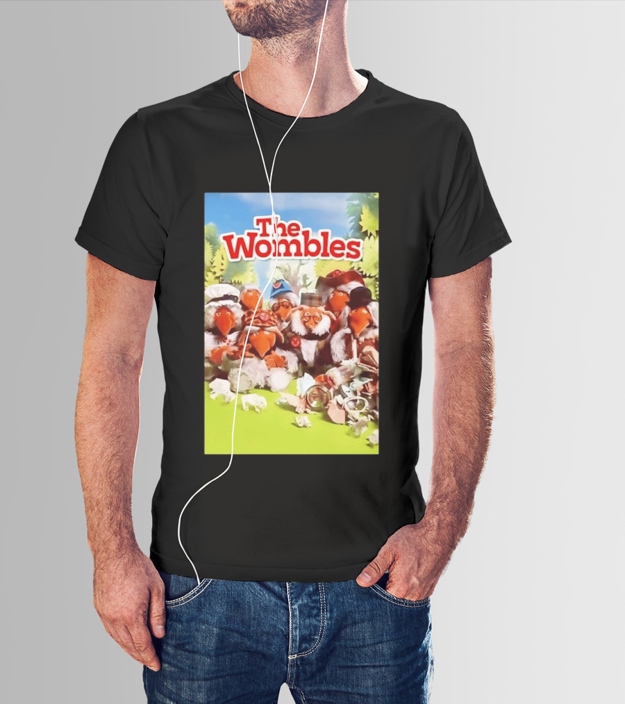 The Wombles Cartoon Characters Cleanup Adventure T-Shirt