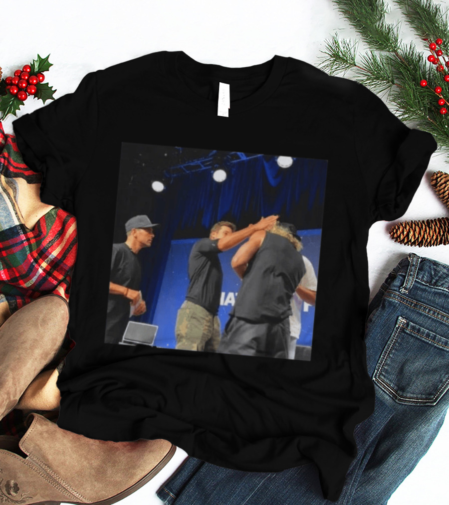 Tom Brady Slapped Logan Paul Stage Moment T-Shirt