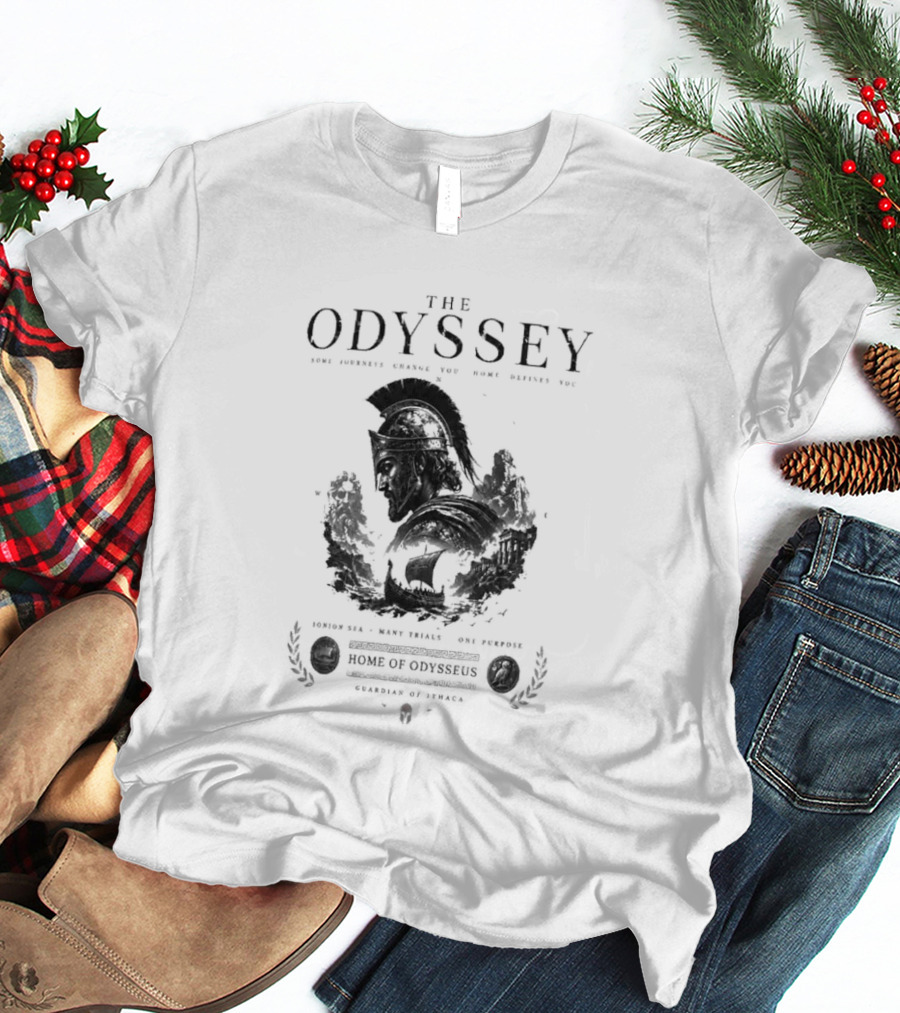 The Odyssey Heroic Adventure Of Odysseus Legendary Quest Greek Mythology T-Shirt