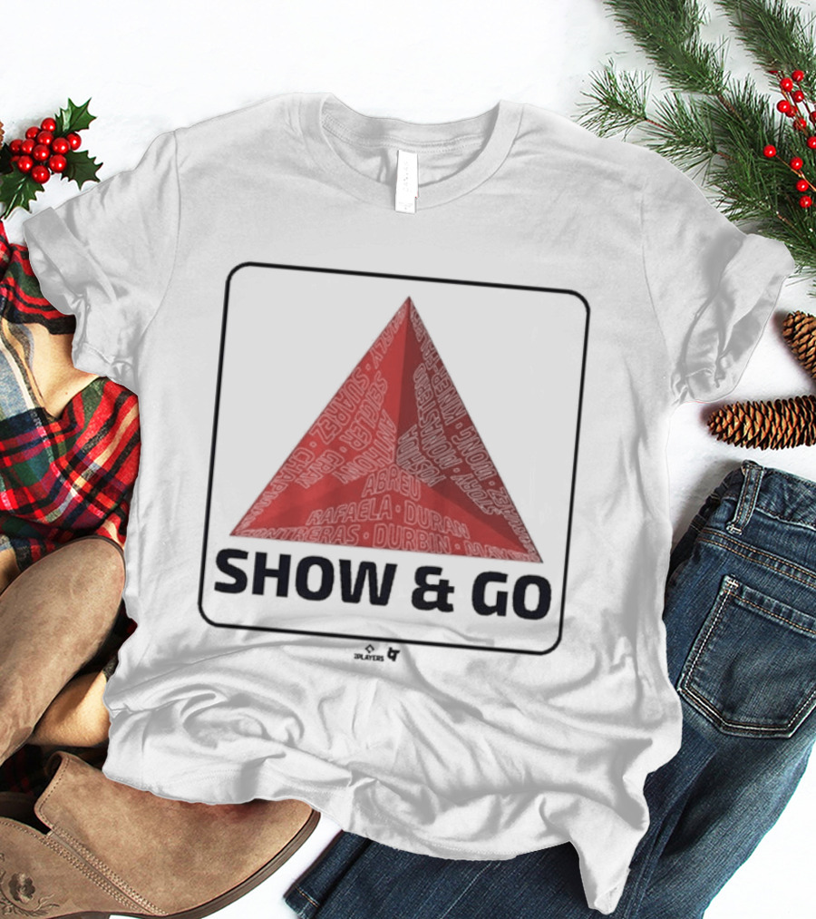 Boston Red Sox Show And Go Abreu Rafaela Duran Barras Durbin T-Shirt
