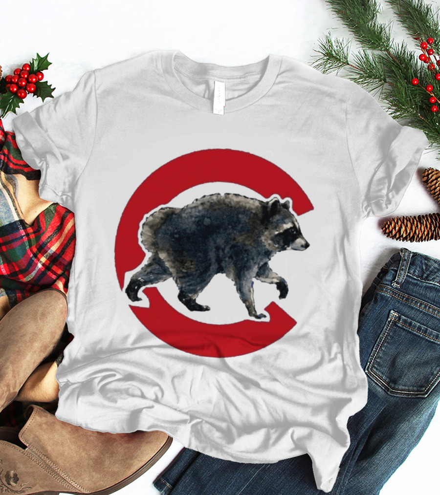 Cubs C Raccoon Jimothy T-Shirt
