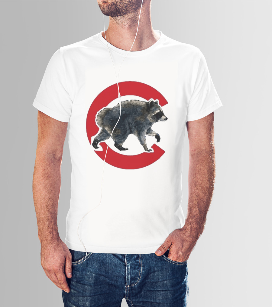 Cubs C Raccoon Jimothy T-Shirt