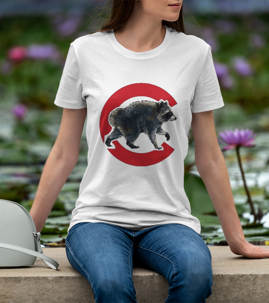 Cubs C Raccoon Jimothy T-Shirt