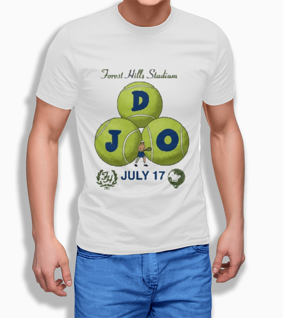 Forest Hills Stadium July 17 Tennis Event T-Shirt