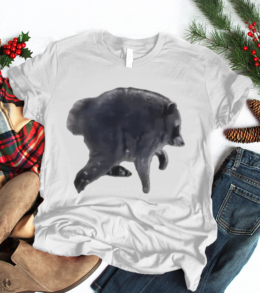 Jimothy Club Basic Bear Walking T-Shirt