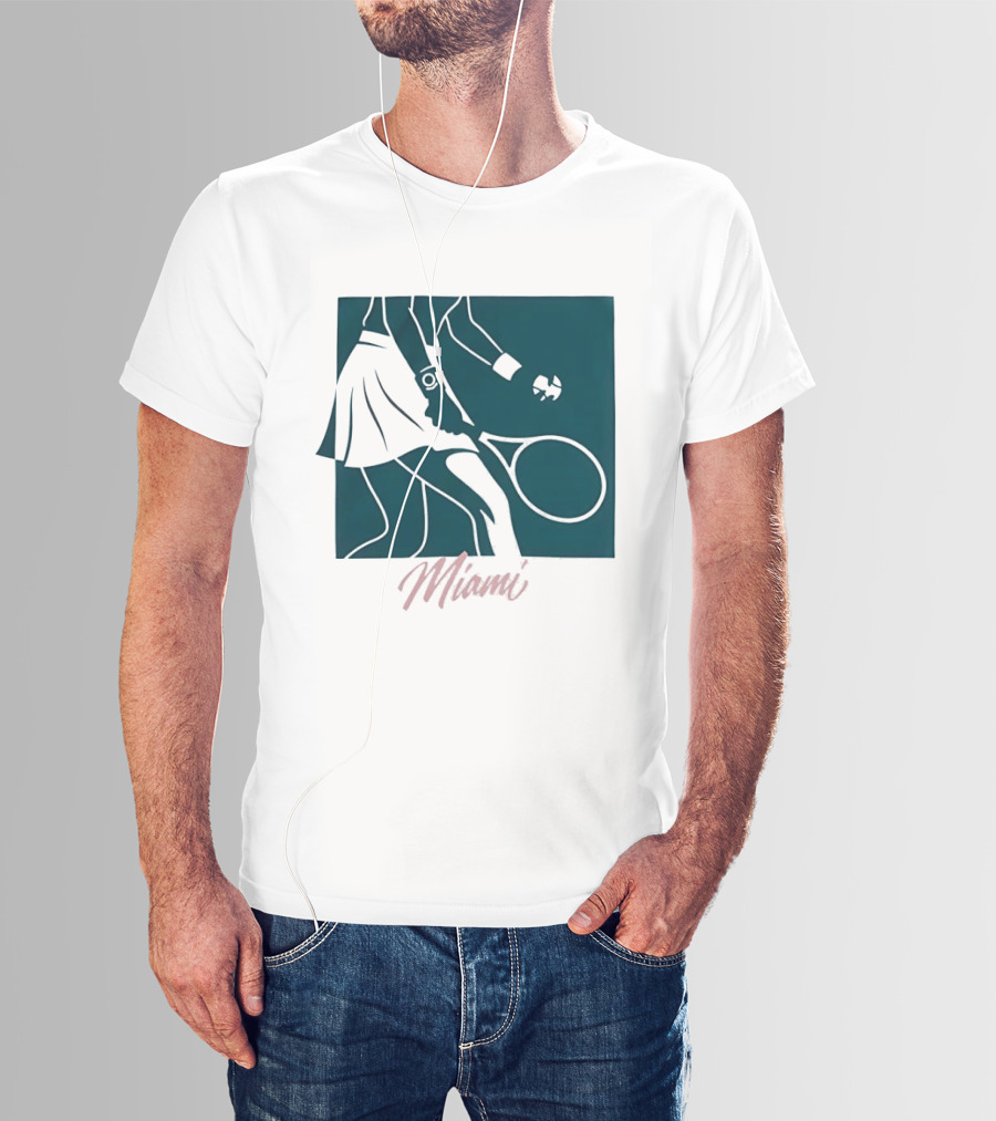 Miami Tennis Player T-Shirt