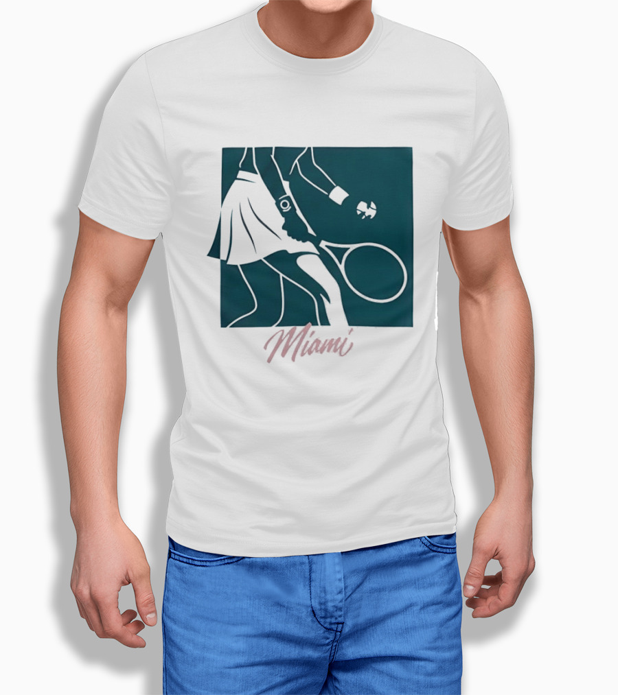 Miami Tennis Player T-Shirt