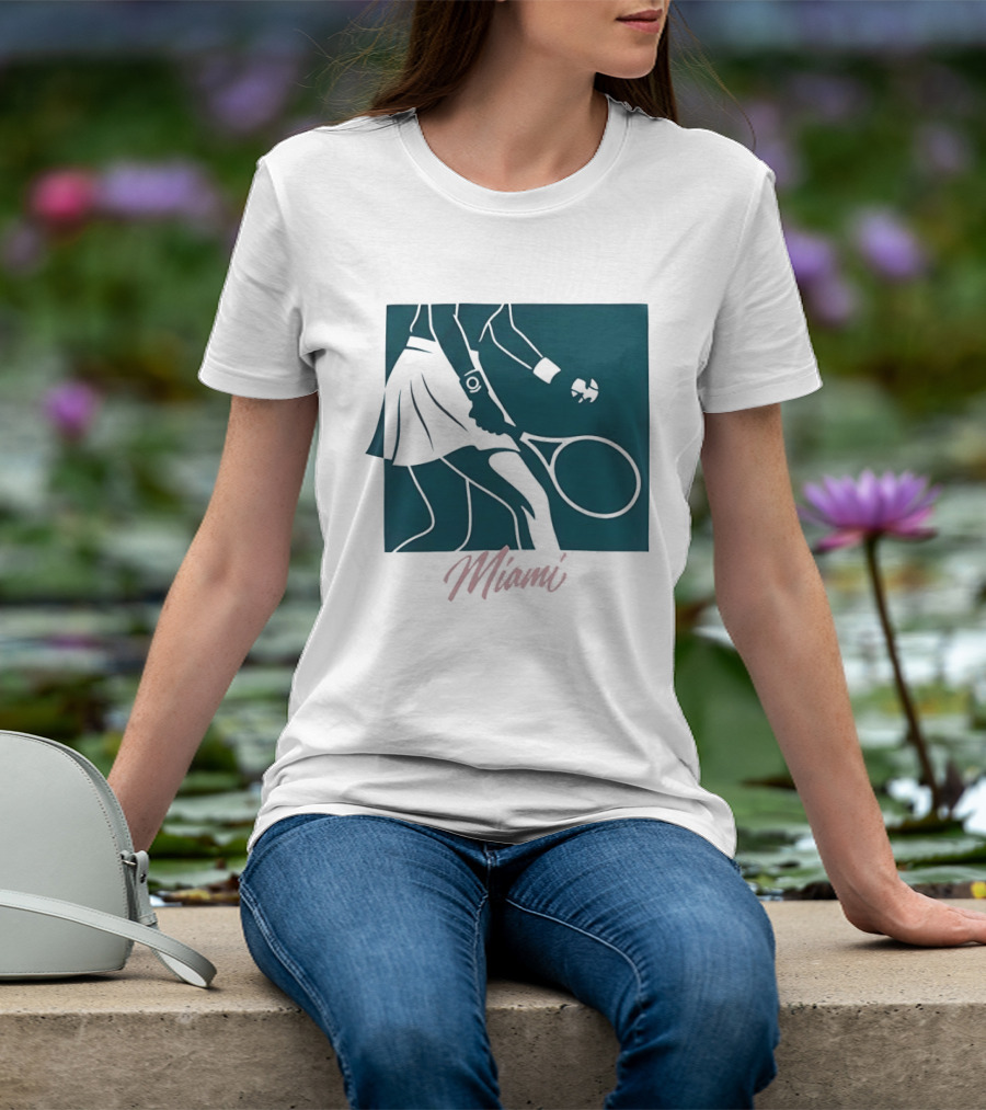 Miami Tennis Player T-Shirt