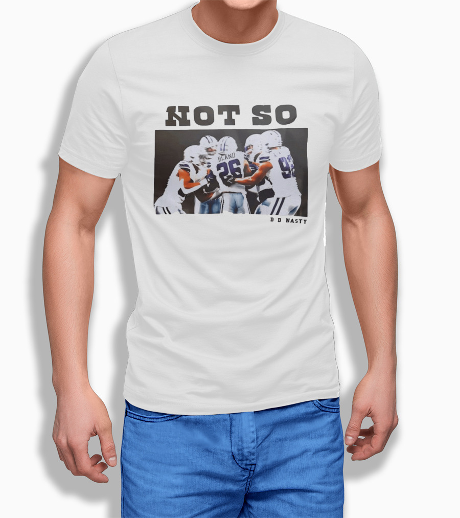 Not So Bland 26 Dallas Cowboys DCDynasty Football Team Huddle T-Shirt